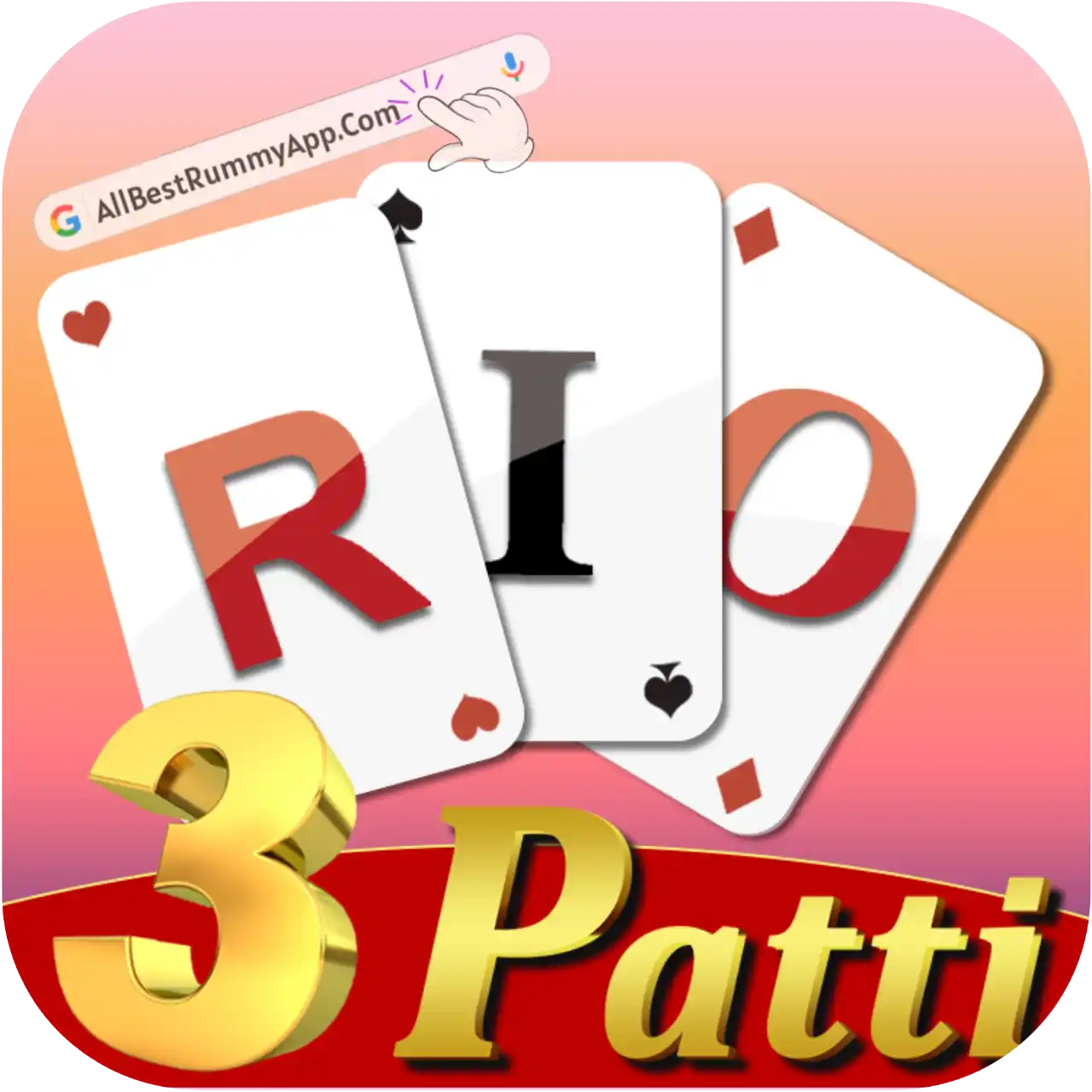 RIO 3 Patti Logo - All Best Rummy App